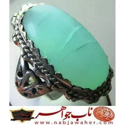 انگشترفاخر درشت سنگ فلوریت