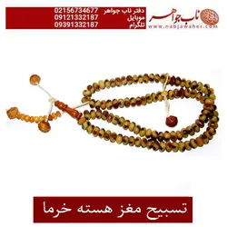 تسبیح صد و یک دانه هسته خرما