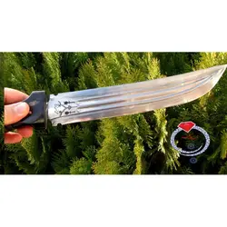 کارد شکاری دولب زنجان موزه ای دستساز و امضادار