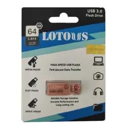 فلش مموری لوتوس مدل L-813 ظرفیت 64 گیگابایت