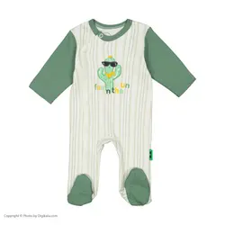 ست 13 تکه لباس نوزادی پسرانه نیلی مدل کاکتوس کد 3906