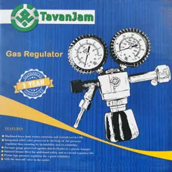 رگلاتور دو گیج Ar/Co2 توان جم مدل TJI 0211