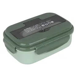 ظرف غذا مدل LUNCH BOX به همراه قاشق و چنگال