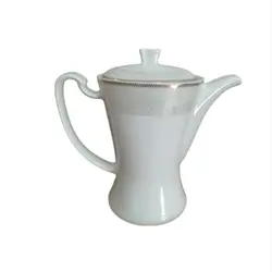 قوری چینی لورین مدل راندا طلایی درجه 1