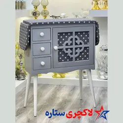 میز اتو و جای چرخ خیاطی طرح tv تمام ام دی اف