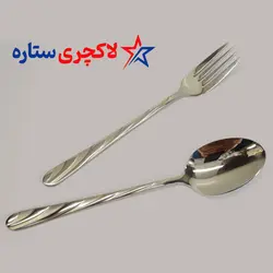 قاشق و چنگال استیل 12 پارچه یونیک UNIQUE