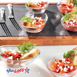 پیاله بلور سالاد خوری کد0058139 مدل Toscolano