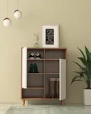 جاکفشی سفید قهوه ای ام دی اف با مقاومت بالا مدل S.R006