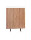 کتابخانه طوسی قهوه ای ام دی اف با کیفیت عالی مدل L.005