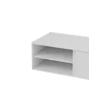 شلف دیواری تلویزیون ام دی اف سفید مدل W.B0011