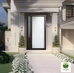 درب ضدسرقت سلین گلس رنگ سفید