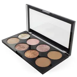 پالت رژگونه و هایلایتر رولوشن مدل گلدن شوگر