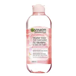 میسلار واتر آرایش پاک کن گلاب گارنیر مناسب پوست حساس و رنگ پریده 400 میل