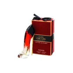 عطر ادکلن زنانه کارولینا هررا گود گرل ولوت فتال کفشی قرمز فراگرنس ورد چیک گرل پشن (Fragrance Classy Chic Girl Passione) حجم 90 میل
