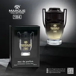 عطر ادکلن مردانه پاکو رابان اینویکتوس ویکتوری مارکویی کالکشن کد 184 (Marque Collection Paco Rabanne Invictus Victory)