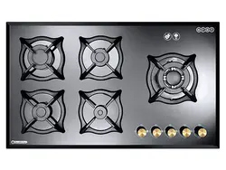 اجاق گاز صفحه‌ای پنج شعله درخشان مدل G616