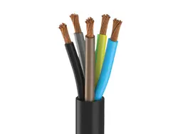 کابل افشان پنج رشته سیمیا (2.5*5*قرقره 500 متری)