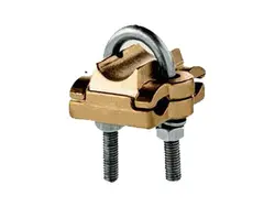 کلمپ اتصال صاعقه‌گیر الکترونیکی به دکل تجهیزات سیستم زمین