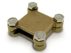 کلمپ چهار راه تسمه تجهیزات سیستم زمین (3*25 - CRTC)