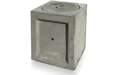 دریچه ارت بتنی تجهیزات سیستم زمین (40*65*65 سانتی‌متر / EIP65C)