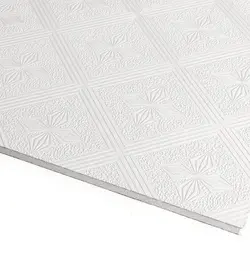 تایل روکش PVC با فویل الومینیوم در پشت تایل مدل طرحدار کناف ایران (239 / الماس)