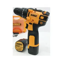 دریل چکشی شارژی 24 ولت دیوالت dewalt