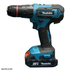 دریل شارژی ماکیتا 28 ولت سه حالته با پک لوازم Makita DF331