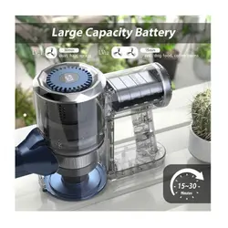 جارو شارژی دستی 20 کیلو پاسکال 180 واتی مدل PRETTYCARE