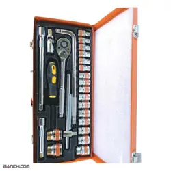 جعبه بکس 25 پارچه تولز TOOLS SOKET WRENCH 25 PCS