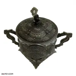 قندان قاشق دار پیوتر Pewter