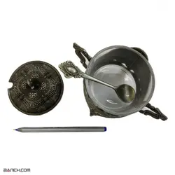 قندان قاشق دار پیوتر Pewter