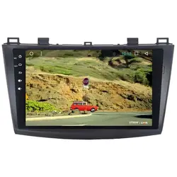 پخش فابریک خودرو و مانیتور ماشین مزدا 3 طرح جدید New Car Player مدل C100PrO