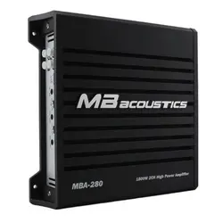 آمپلی‌ فایر خودرو ام‌ بی آکوستیکس 1800 وات 2 کانال MB Acoustics MBA-280