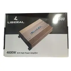 آمپلی فایر لیبرال 4600 وات 4 کاناله Liberal amplifier LI-5500