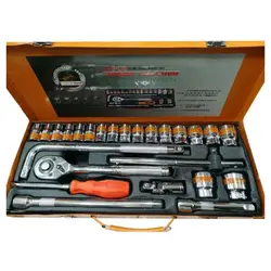 ابزار مجموعه آچار بکس و سری بکس 25 پارچه Socket RJW