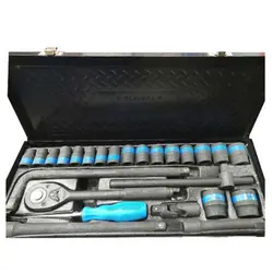 ابزار مجموعه آچار بکس و سری بکس 25 پارچه Socket RJW