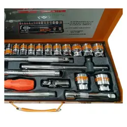 ابزار مجموعه آچار بکس و سری بکس 25 پارچه Socket RJW