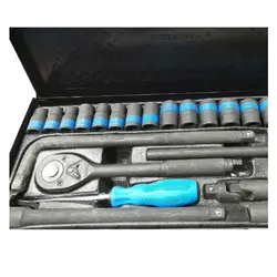 ابزار مجموعه آچار بکس و سری بکس 25 پارچه Socket RJW
