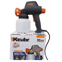 پیستوله رنگ برقی زوبر 60 وات مخزن 700 میلی لیتر KESG-60 K10461 kzubr