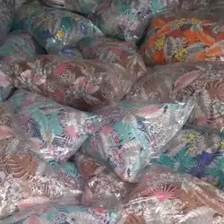 بالش کرک( الما )با پارچه گلدار