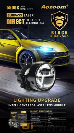 لنز لیزر Bi Led Laser Aozoom