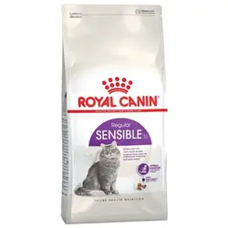 غذای خشک گربه رویال کنین مدل سینسیبل ROYAL CANIN SENSIBLE 4 KG