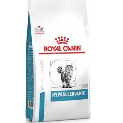 غذای خشک درمانی گربه رویال کنین مدل هایپو آلرجنیک ROYAL CANIN HYPOALLERGENIC 2/5 KG(مخدوش)