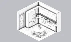 پکیج آموزش طراحی آشپزخانه و کابینت ( Kitchen Design )
