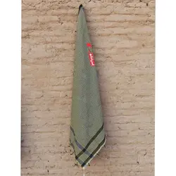 چفیه زرد نخی منگوله دار