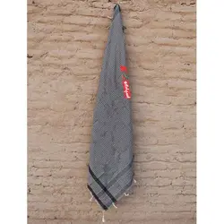 چفیه حاشیه دار عربی نوع مرغوب (منگوله دار)