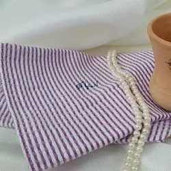 دستمال نخی مهتاب مدل رامش