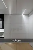 چراغ خطی بدون لبه عرض 2 سانت