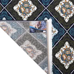 گلیم ماشینی دنیای فرش مدل رز کد 1211