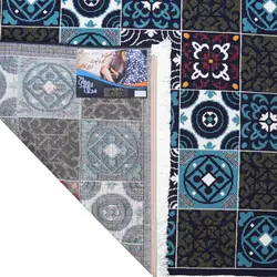 گلیم ماشینی دنیای فرش مدل سیما کد 1207